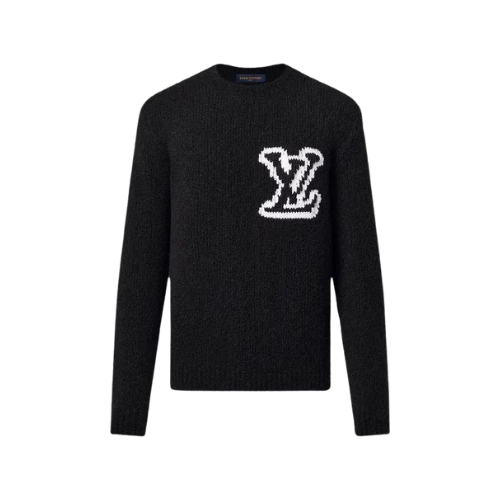 LV Knit Sweater Black